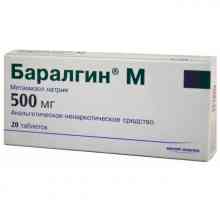 Baralgin tablete Instrucțiuni de utilizare