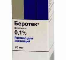 Soluție Berotek pentru inhalare: instrucțiuni de utilizare