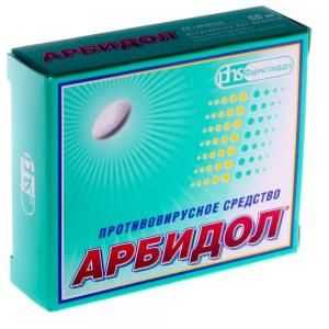 Tablete arbidol Instrucțiuni de utilizare