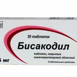 Bisacodyl tablete Instrucțiuni de utilizare